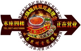 异形指引牌设计