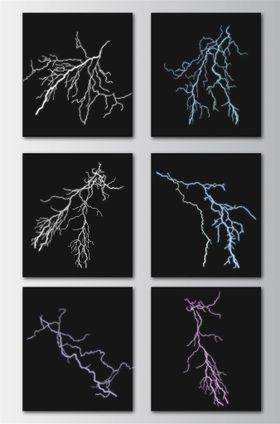 编号：94380609242006523814【酷图网】源文件下载-闪电素材