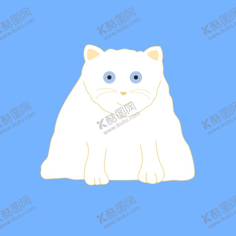 编号：66201702082129121332【酷图网】源文件下载-大白猫