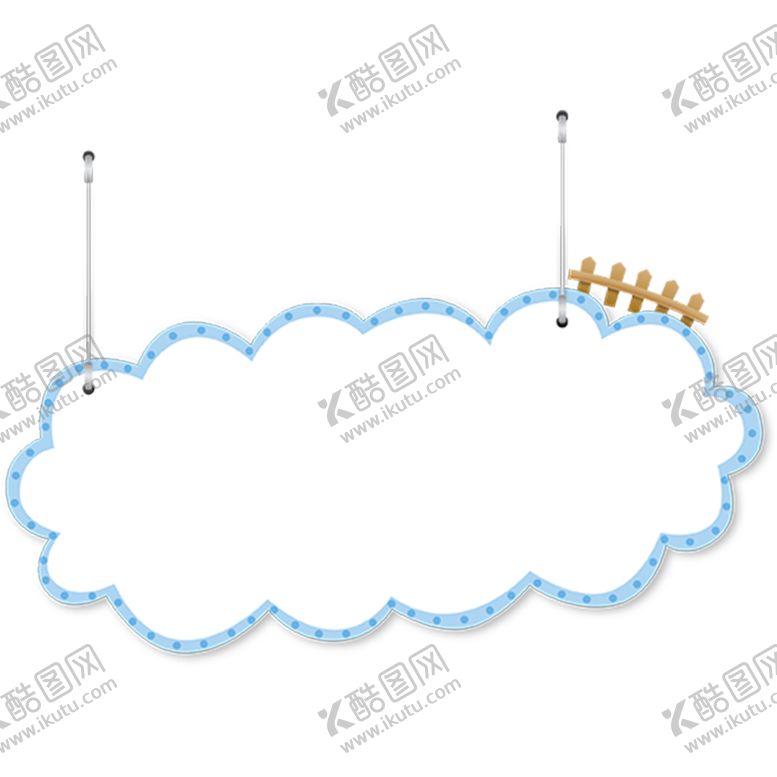 编号：92968109182245206623【酷图网】源文件下载-白云框