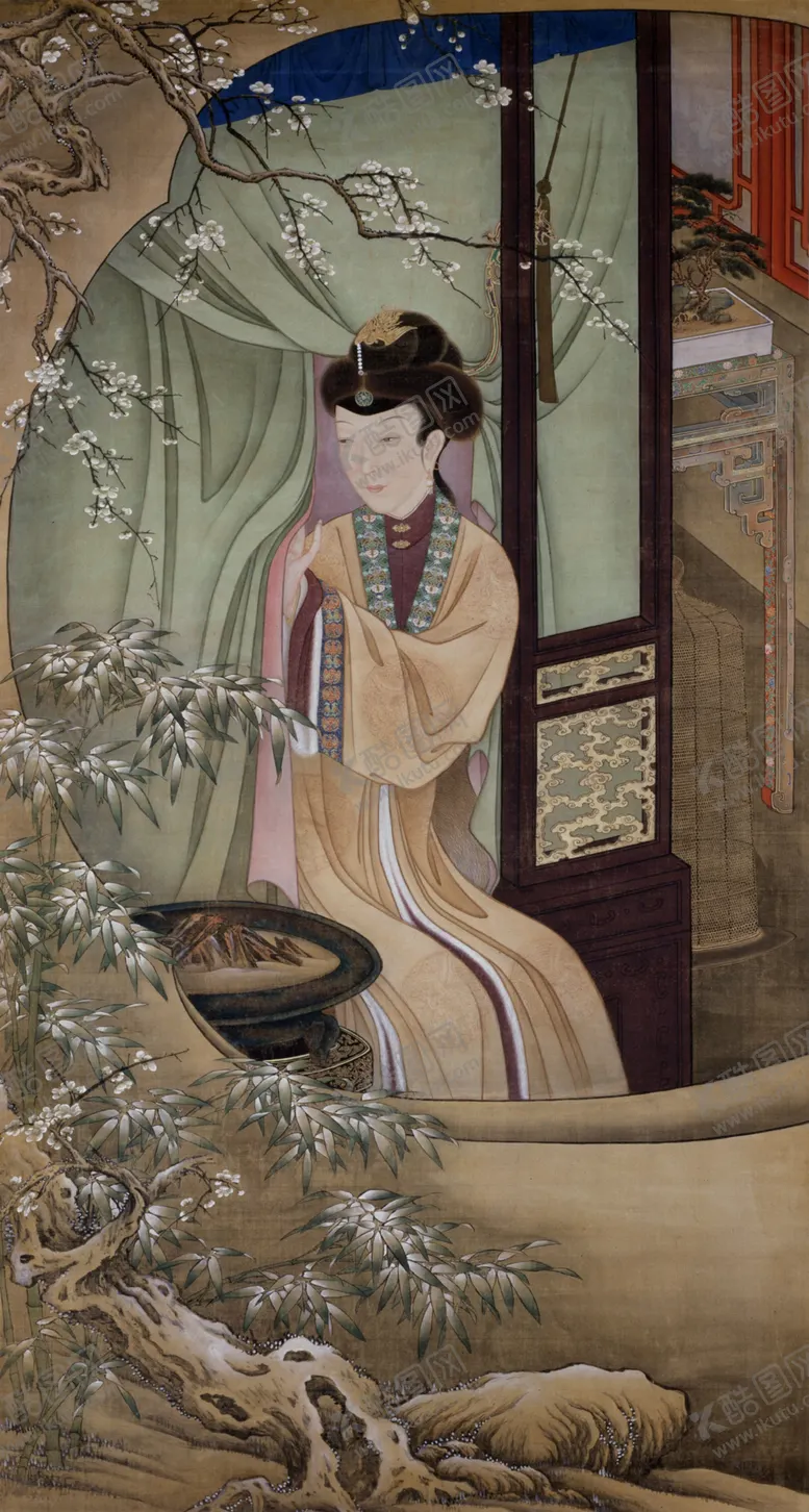编号：66537903160825356757【酷图网】源文件下载-雍正十二美人图