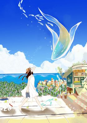 海边漫步