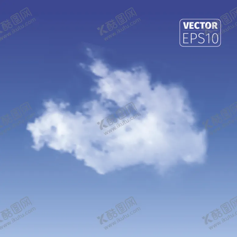 编号：73464806181902334599【酷图网】源文件下载-蓝色天空云朵云朵蓝天白云
