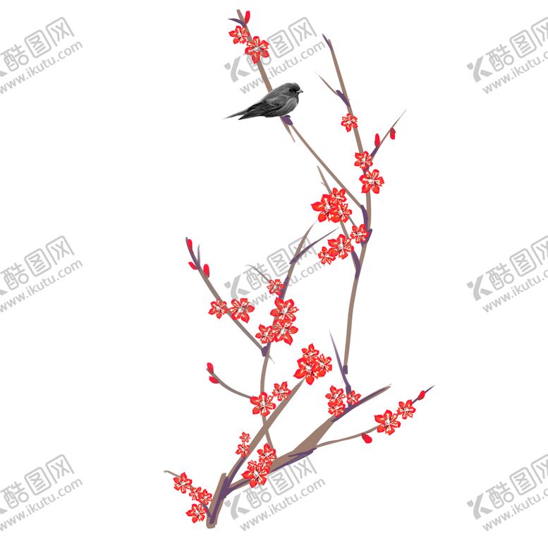 编号：13902709210529314390【酷图网】源文件下载-梅花