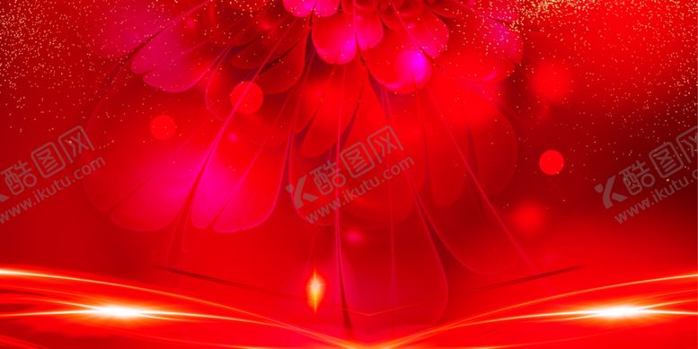 编号：13491909250559236528【酷图网】源文件下载-光线红色背景