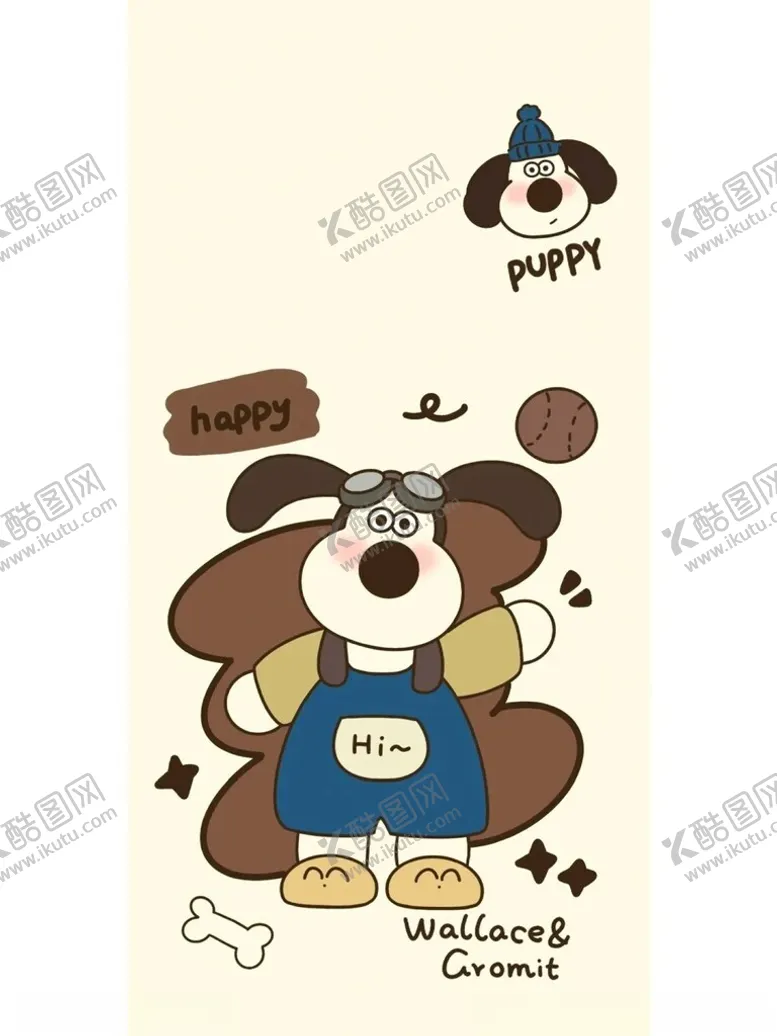 编号：61733502162251075642【酷图网】源文件下载-可爱的小狗