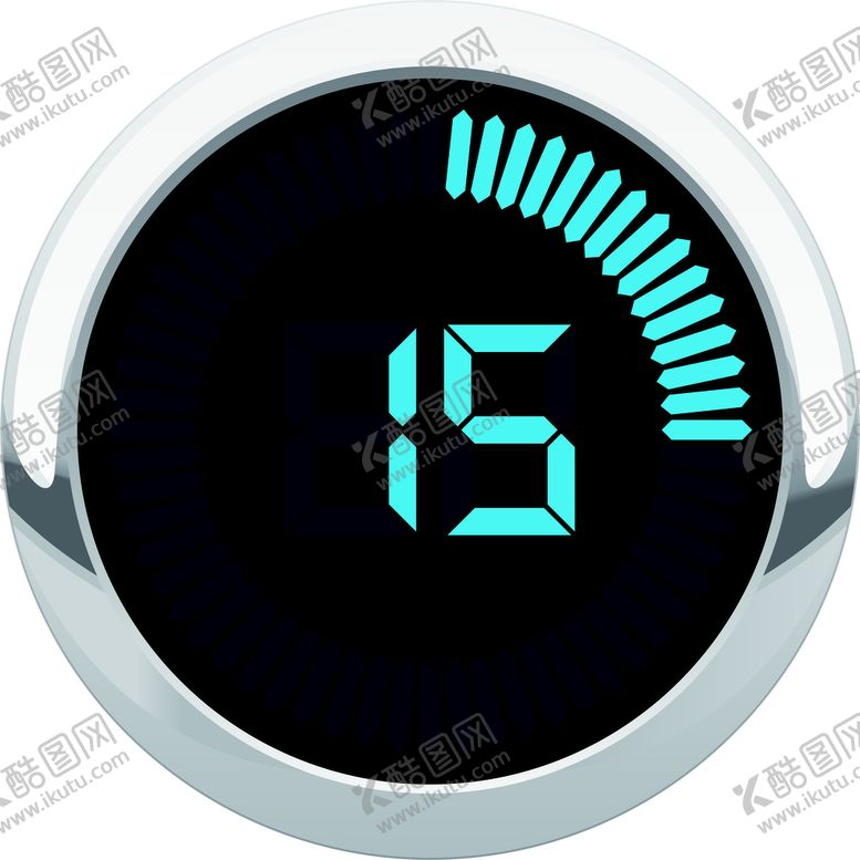 编号：95182301270825097456【酷图网】源文件下载-科技速度表盘