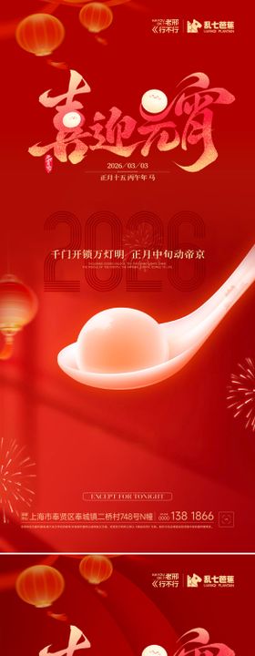 元宵喜乐海报宣发