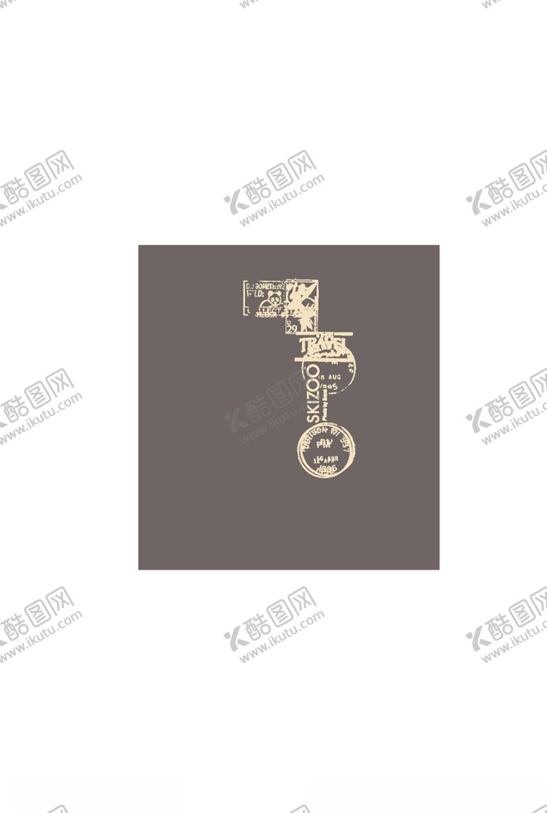 编号：93890310210915581142【酷图网】源文件下载-字母印花