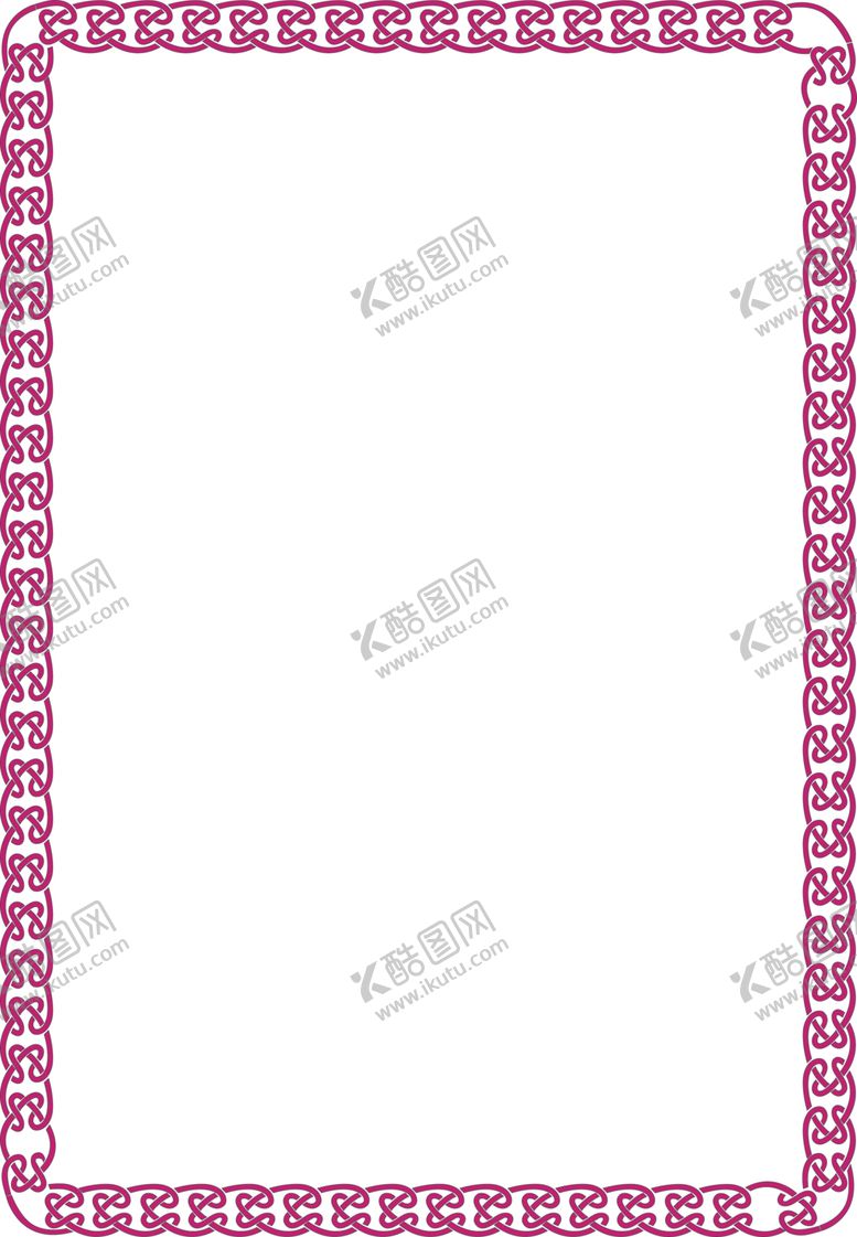 编号：30622904181517088674【酷图网】源文件下载-简约花纹边框