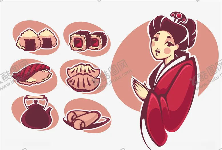 编号：66396209131731417218【酷图网】源文件下载-日本风俗