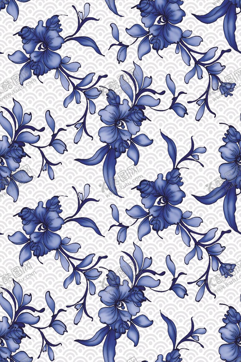 编号：47996109191713455932【酷图网】源文件下载-青花瓷纹理