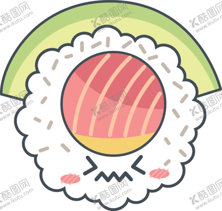 编号：57009009290109218969【酷图网】源文件下载-卡哇伊美食