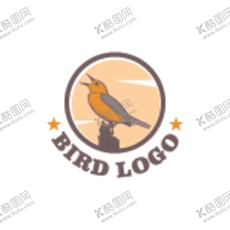 编号：61691207030011191600【酷图网】源文件下载-禽类LOGO标志
