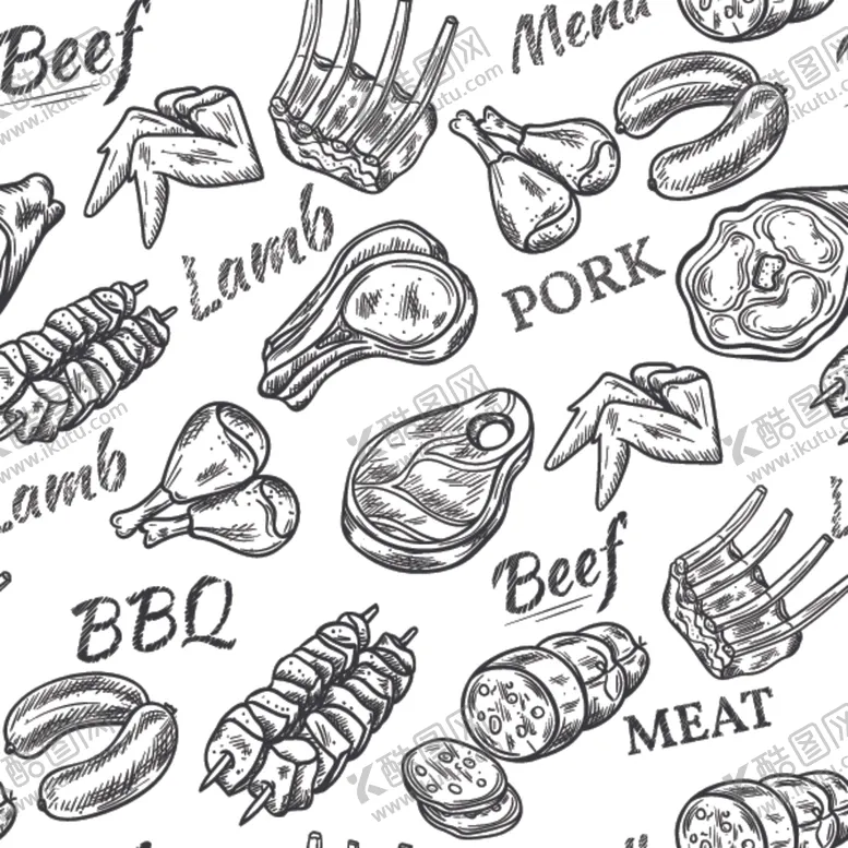 编号：23623705062244215347【酷图网】源文件下载-肉肉制品鲜肉食品