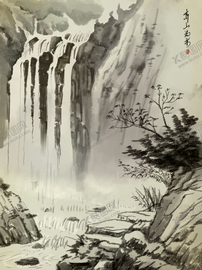 编号：76096906181440598730【酷图网】源文件下载-高山流水