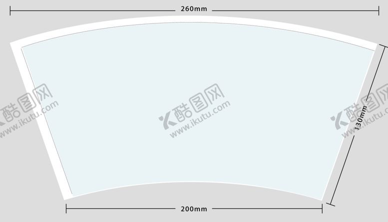 编号：53708210151458378301【酷图网】源文件下载-纸杯展开图模版