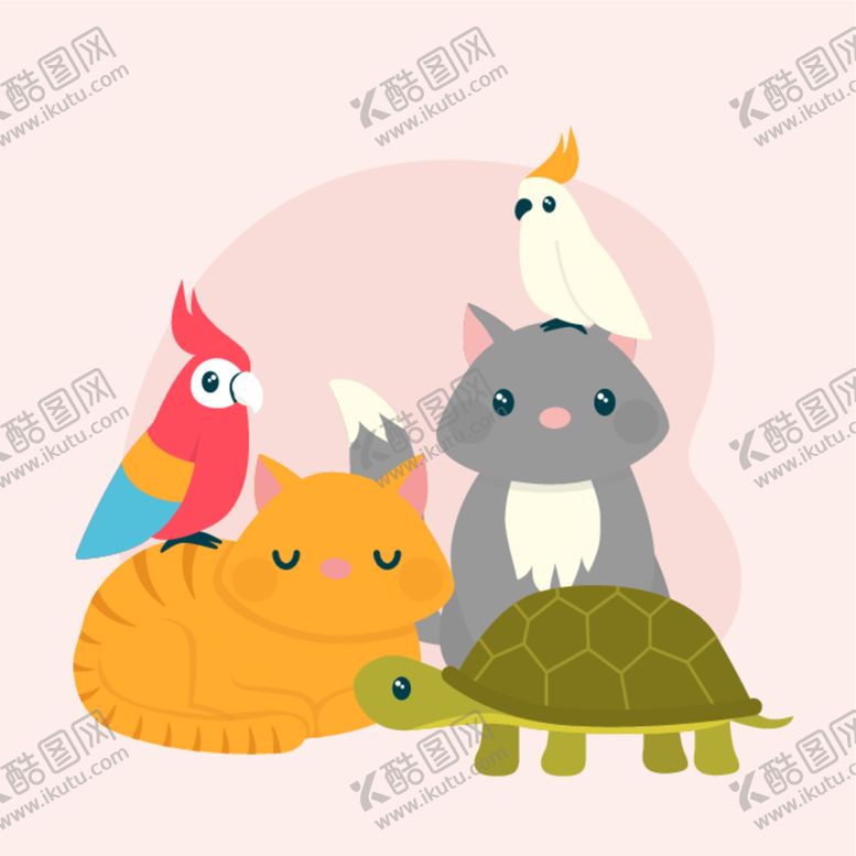 编号：55930512182221022993【酷图网】源文件下载-各种宠物 