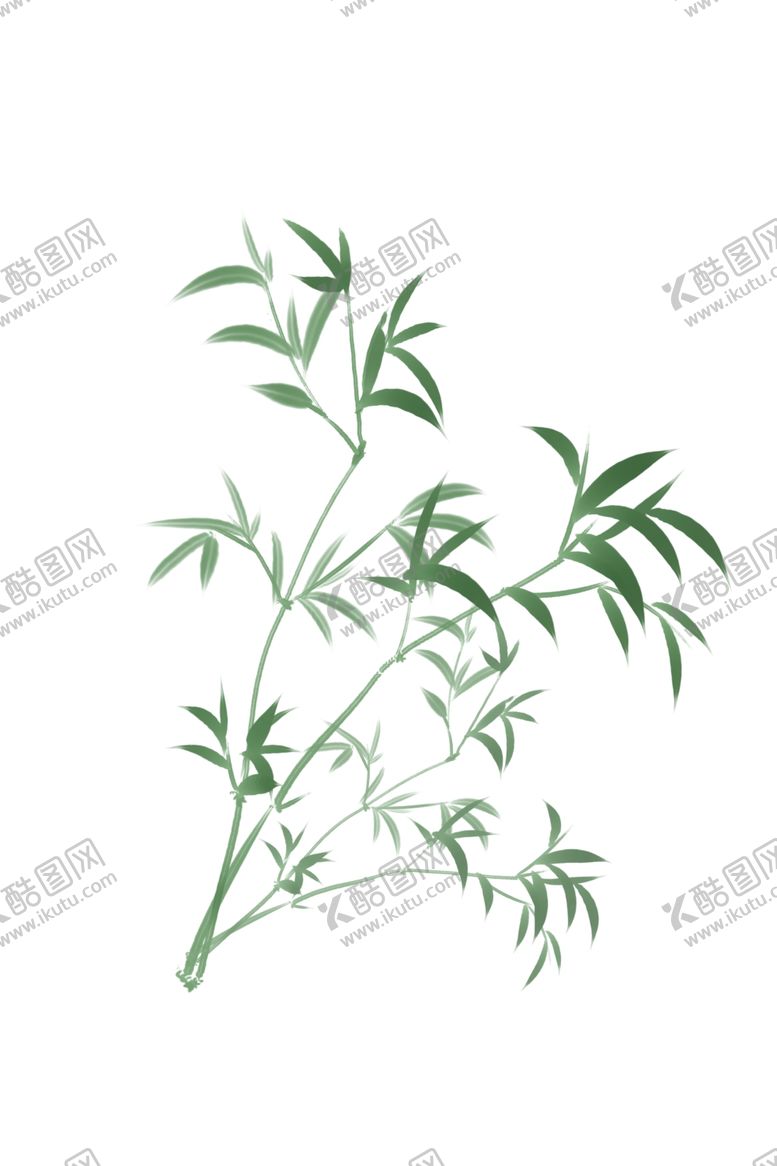 编号：98879710081530581948【酷图网】源文件下载-水墨竹子