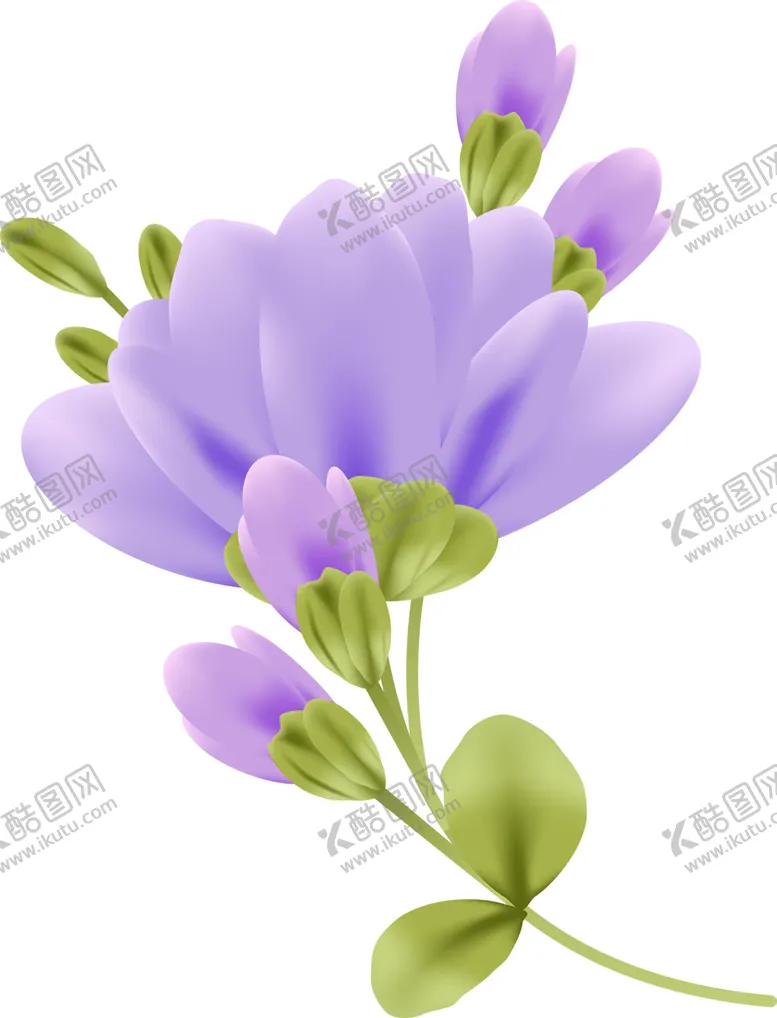 编号：67605101280631291994【酷图网】源文件下载-卡通花免抠图