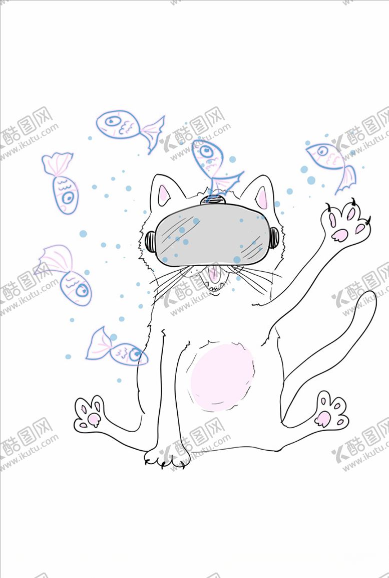 编号：19324905050158009282【酷图网】源文件下载-卡通猫