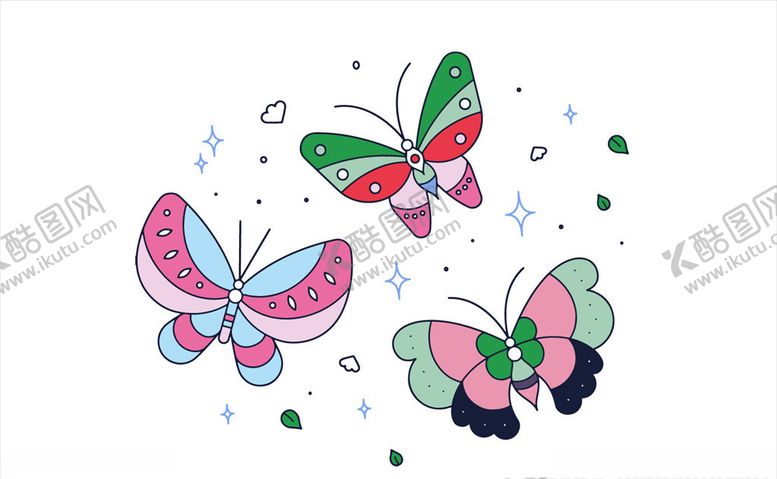 编号：14322310261351429868【酷图网】源文件下载-手绘卡通动物