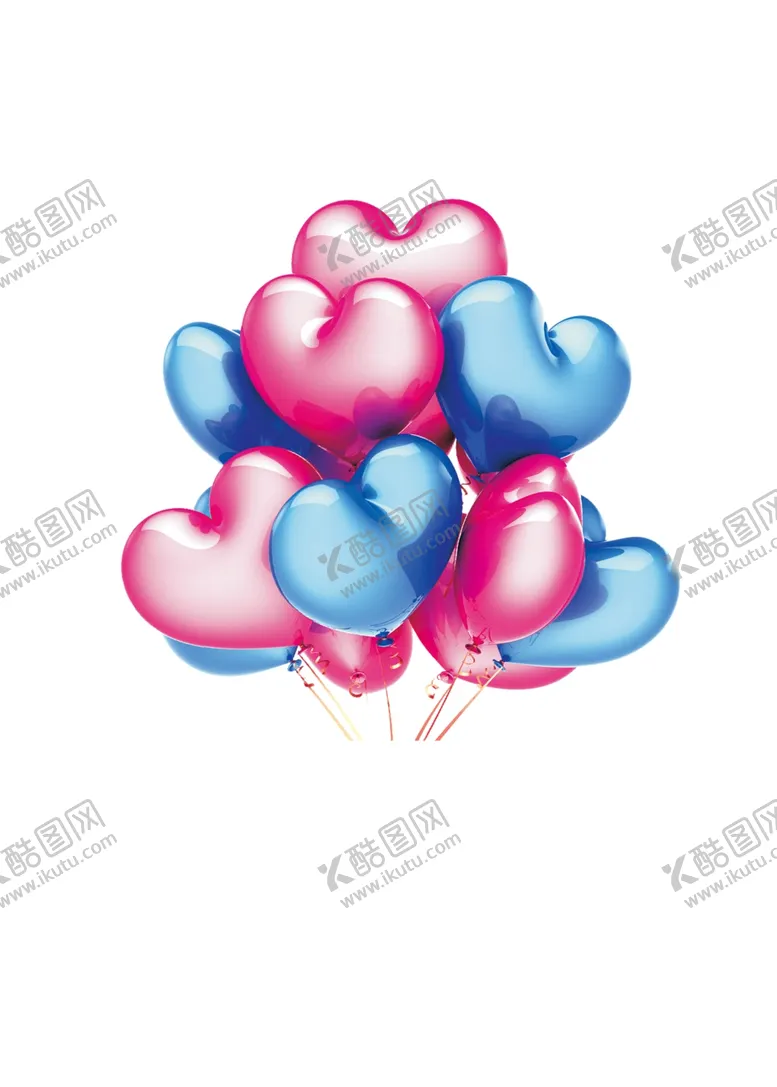 编号：92541704240814471329【酷图网】源文件下载-爱心气球