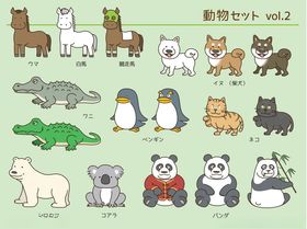 动物插画图片