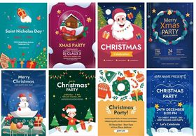 圣诞主题海报设计