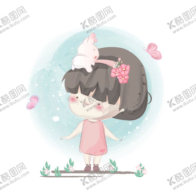 编号：40470605151024463905【酷图网】源文件下载-矢量人物景素材