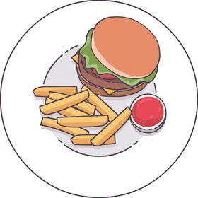 食物AI设计素材AI矢量图餐饮