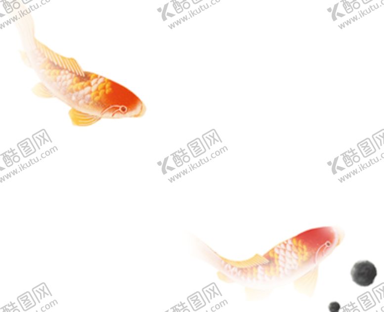 编号：73616410200030279853【酷图网】源文件下载-水墨墨迹鲤鱼