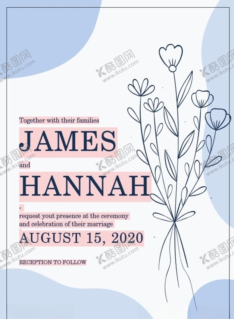 编号：59257410052341477468【酷图网】源文件下载-婚礼邀请卡