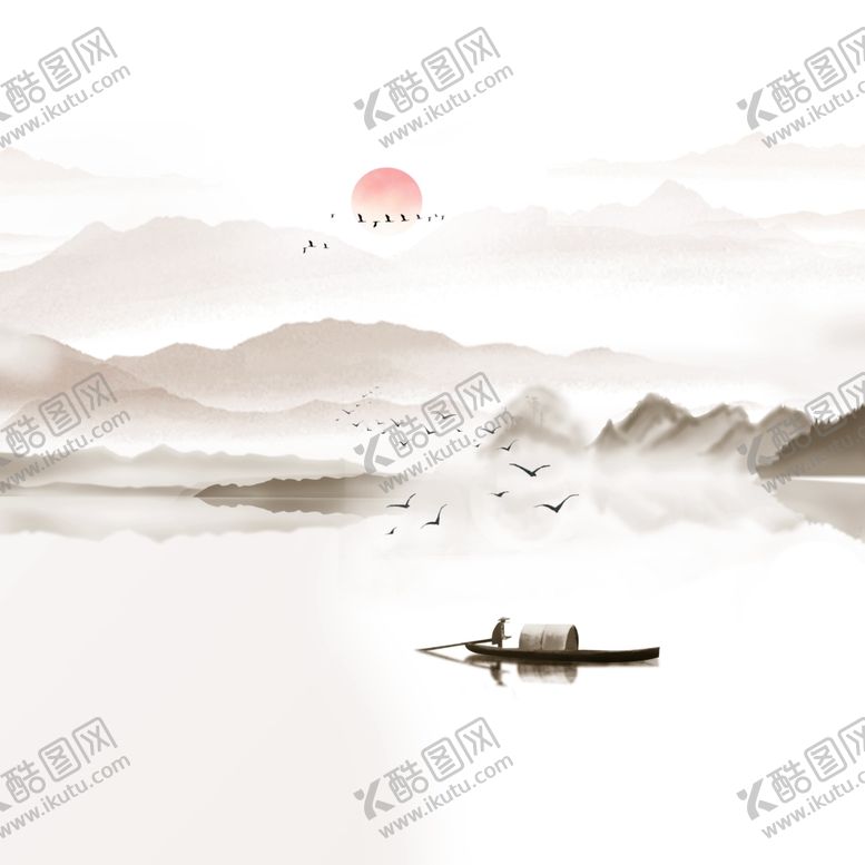 编号：97515901191353495594【酷图网】源文件下载-水墨山水