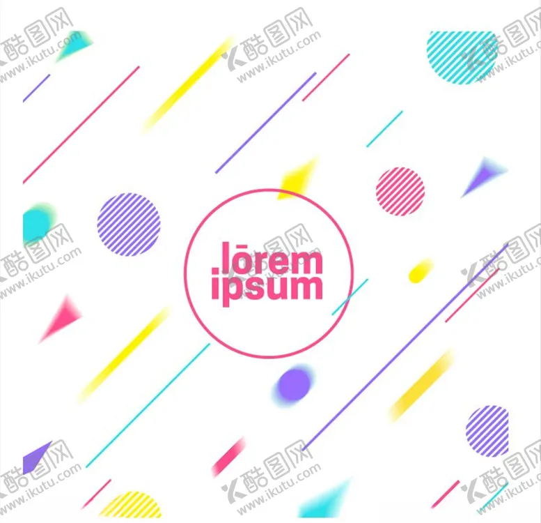编号：16045603281406515178【酷图网】源文件下载-点线面背景