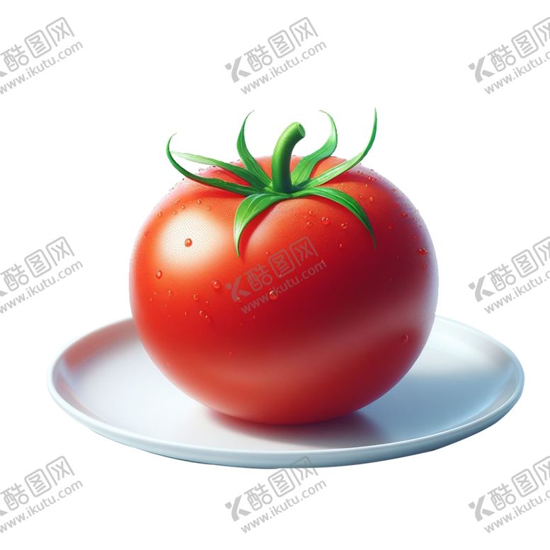 编号：57562501232224569987【酷图网】源文件下载-盘子里的西红柿