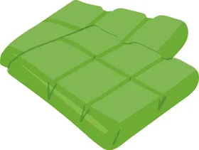 抹茶相关绿色矢量图卡通