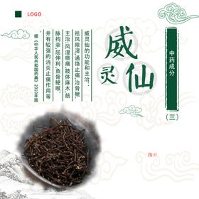 膏药成份威灵仙