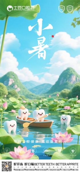 小暑口腔海报