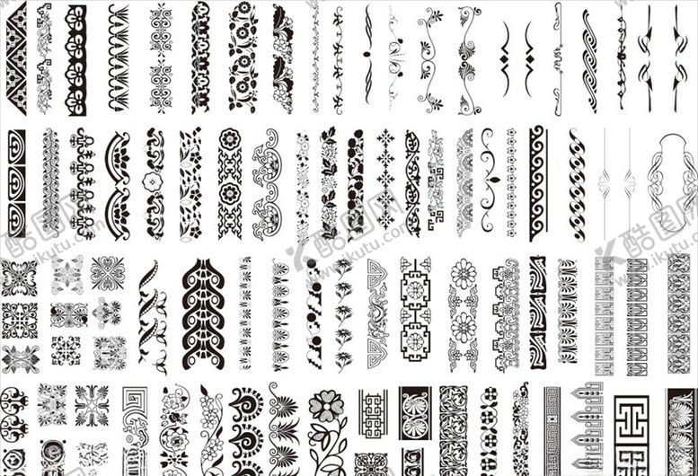 编号：30616609270444077543【酷图网】源文件下载-边框花边角花花纹