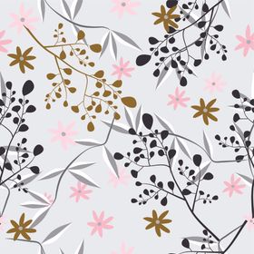 手绘花卉花纹