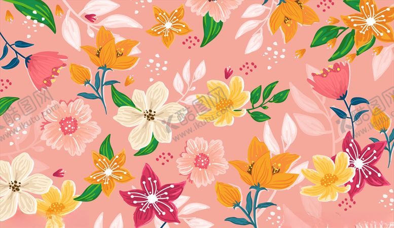 编号：42279409262340048472【酷图网】源文件下载-水彩绘花卉