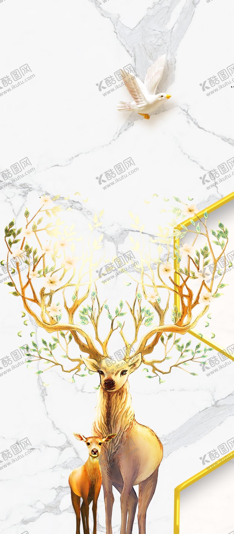 编号：77303712051024386612【酷图网】源文件下载-鹿素材