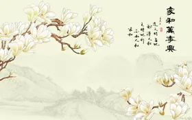 家和万事兴富贵气生财花开富贵流水生财