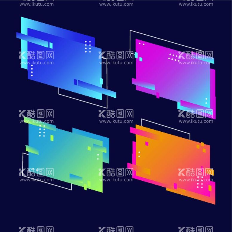 编号：65092712040701271881【酷图网】源文件下载-渐变色边框