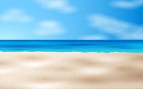 海边沙滩