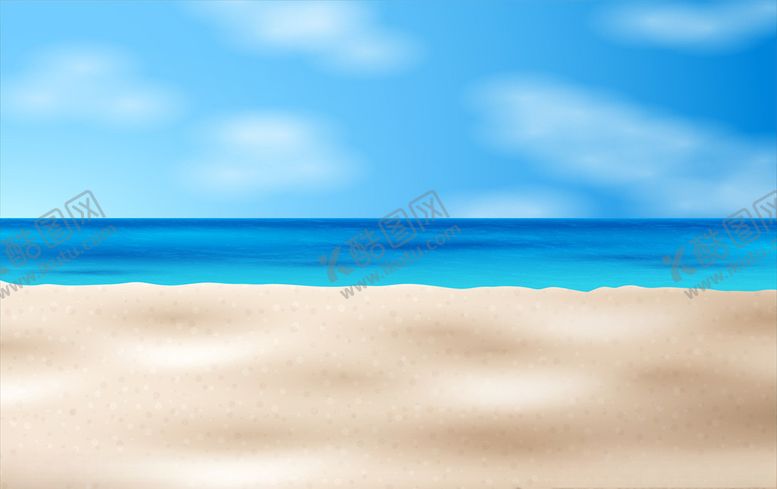 编号：67379706191021398018【酷图网】源文件下载-海边沙滩