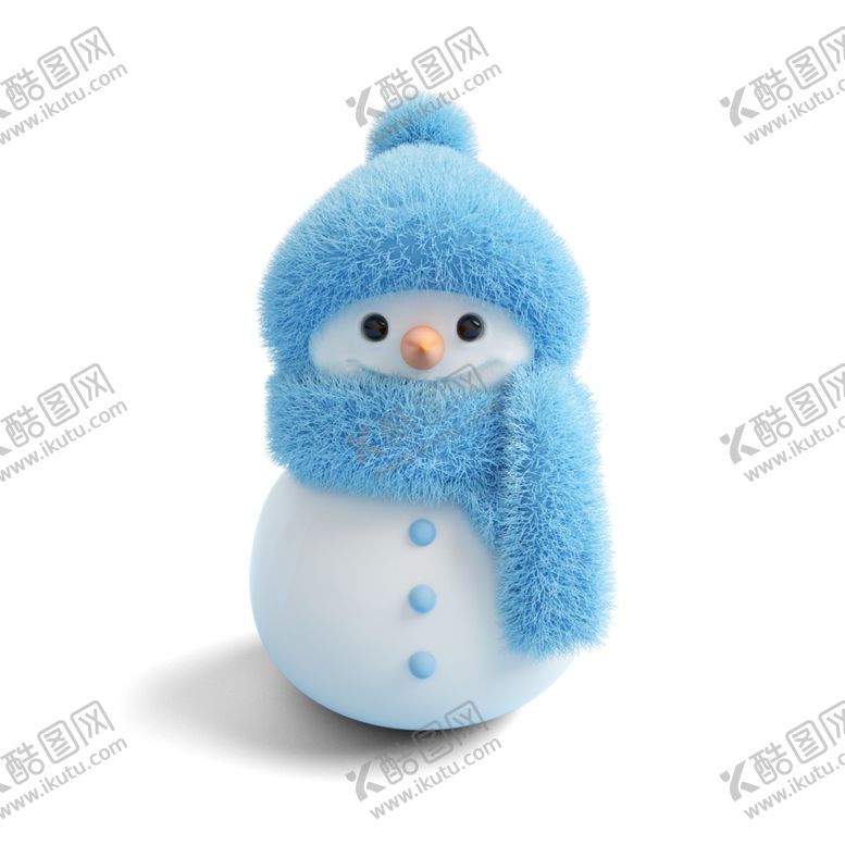 编号：71546209301809560293【酷图网】源文件下载-冬季可爱雪人元素