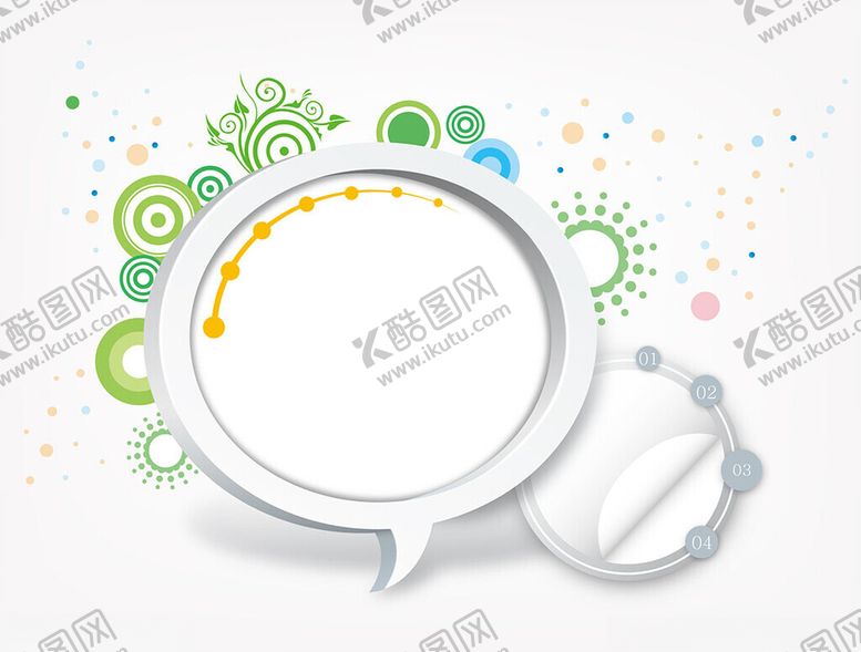 编号：77449102032133005806【酷图网】源文件下载-矢量边框会话框背景素材