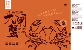 大闸蟹海鲜包装海鲜包装盒海鲜包装箱龙虾